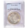Image 1 : 1878-CC MORGAN DOLLAR PCGS MS64