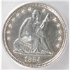 Image 2 : 1884 proof  quarter  ICG PR65  nearly flawless  If u see marks prob on holder