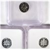 Image 2 : 3 HIGH GRADE PROOF DIMES.