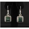 Image 1 : Sterling Silver 24.50ctw Emerald Beryl Earring