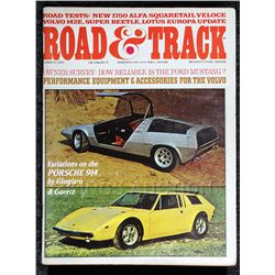 Road & Track (March 1971) Great Condition