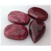 Image 2 : Ruby 168.32 ctw Loose Gemstone Mix Sizes & Shapes