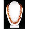 Image 1 : 642.50CTW 23in. CARNELIAN CHIPPED STONE NECKLACE METAL