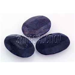 145.70ctw SapphireOvalCutLooseGemstone lotof3