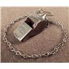 Image 1 : WWI SOLID BRASS REGULATION US ARMY DRILL SGT WHISTLE