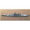 Image 1 : ORIGINAL WWII 1944 SCALE MODEL OF IOWA CLASS BATTLESHIP