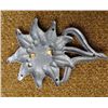Image 2 : ORIGINAL SS MOUNTAIN TROOPS CAP EDELWEISS INSIGNIA