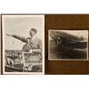 Image 1 : 2 PHOTOS OF HITLER IN UNIFORM W/HESS, SS STAMP -1944
