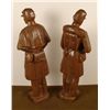 Image 2 : 2 Civil War Soldier Ceramic Statues Union & Confederate