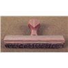 Image 1 : WWII ERA JEWISH/HEBREW INK STAMP