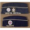 Image 2 : 2) US WWII Veterans Past Commander Side Caps