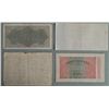 Image 2 : 4 Different German 1923 Paper Money
