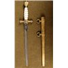 Image 2 : WWII Kriegsmarine Naval Dirk Nazi Dagger w/ Scabbard