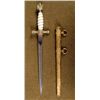 Image 3 : WWII Kriegsmarine Naval Dirk Nazi Dagger w/ Scabbard