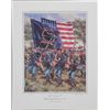 Image 1 : 26th U.S.C.T. Regimental Colours No 7 Rick Reeves Print