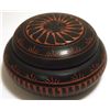 Image 1 : Navajo Etched & Hand Painted Pottery with Lid - Bert