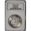 Image 1 : 1890-CC MORGAN SILVER DOLLAR NGC MS 63
