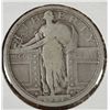 Image 1 : 1917 T-I STANDING LIBERTY QUARTER VF