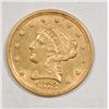 Image 1 : 1878 $2.50 LIBERTY GOLD CH BU ORIGINAL!