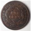 Image 2 : 1842  large penny  VG /F  Nice color