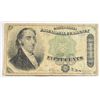 Image 1 : 4th issue 50 cent   fractional currency  VG/F pinhole