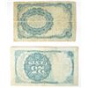 Image 2 : 5th issue 10 cent VG/F & 25 cent XF  fractional currency   pinhole