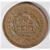 Image 2 : 1849  large penny  Nice Color   AU+