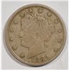 Image 1 : 1889 LIBERTY NICKEL VF