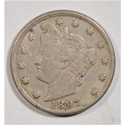 1897 LIBERTY NICKEL XF