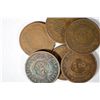 Image 2 : 6  obsolete coins  2 centers nice color good or better:2 1864-3 1865-1867