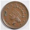 Image 1 : OUR ARMY PATRIOTIC CIVIL WAR token lusterous AU