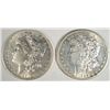 Image 1 : 1889S  1890O both borderline AU  Morgan $