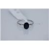 Image 1 : 9.32 CTW SAPPHIRE AND DIAMOND RING .925 STERLING SILVER