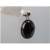 Image 1 : 30.00 CTW BLACK STAR PENDANT .925 STERLING SILVER