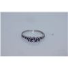 Image 1 : 6.65 CTW TANZANITE RING .925 STERLING SILVER