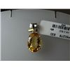 Image 1 : 13.00 CTW CITRINE PENDANT .925 STERLING SILVER