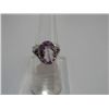 Image 1 : 26.50 CTW AMETHYST RING .925 STERLING SILVER