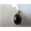 Image 1 : 27.25 CTW BLACK STAR PENDANT .925 STERLING SILVER