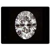 Image 1 : DIAMOND EGL CERTIFIED OVAL 2.64 CTW F, SI2