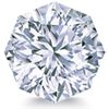 Image 1 : CERT 1.00 CTW MOD.OCT. BRILLIANT DIAMOND I/SI1