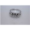 Image 1 : 22.8 CTW CZ RING .925 STERLING SILVER