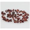 Image 1 : Natural Red Garnet Round Cut AAA 3x3mm 48 pcs 7.66 ctw