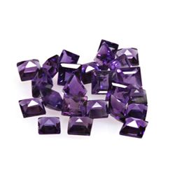 Natural Amethyst 3.32 ctw Square cut