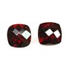 Image 1 : Natural Garnet 5.25 ctw Cushion checkered 8x8mm