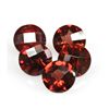 Image 1 : Natural Round Garnet 5.67 ctw 6mm checkered