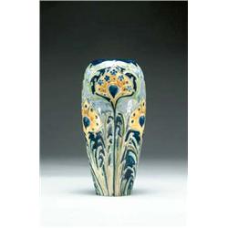 Macintyre Florian Peacock Feather Vase, c.189...