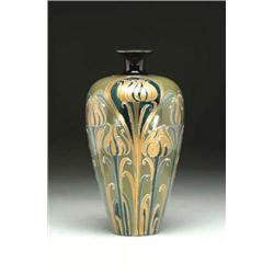 Macintyre Green and Gold Florian Vase, c.1904...