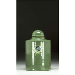 Macintyre Green Flamminian Tea Caddy, c.1906-...