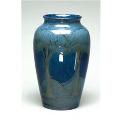 Moonlit Blue Vase, c.1925 ht. 12.3" - 31.2 cm...