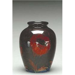 FlambT Poppy Vase, c.1925 minor glaze scratch...